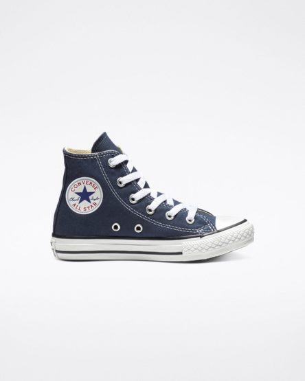 Chlapecké Boty Vysoké Converse Chuck Taylor All Star Classic Tmavě Blankyt | CZ JQMT26